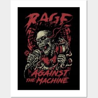 RAGE AGAINST THE MACHINE MERCH VTG Posters and Art